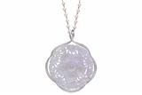 Collana con perle e ciondolo con diamanti e giadeite trattata - Asta Preziosi Collana con perle e ciondolo con diamanti e giadeite trattata - Asta Preziosi