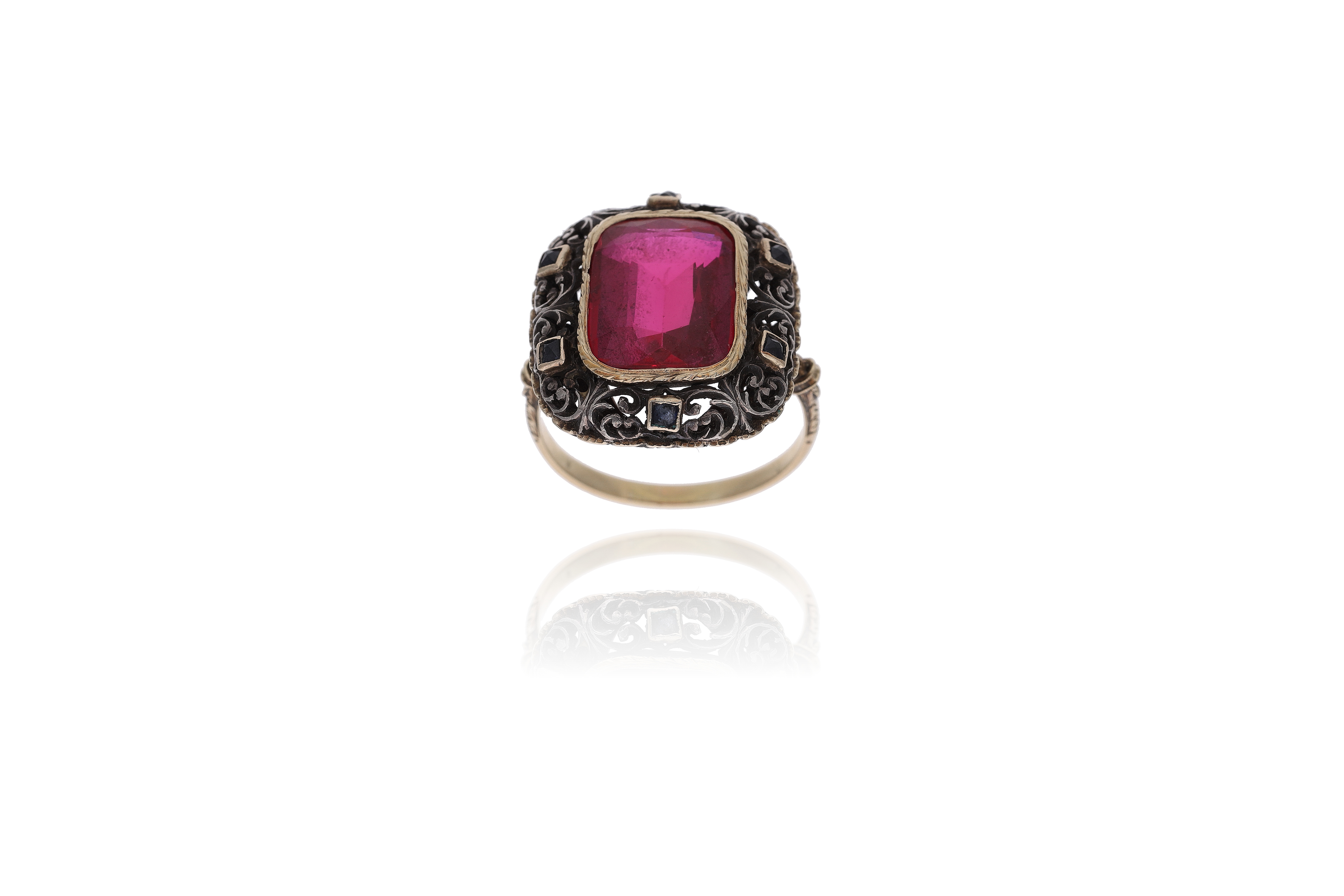 Anello con pietre - Asta Preziosi