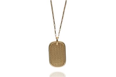 Collana e ciondolo in oro - Asta Preziosi
