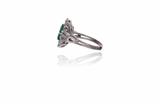 Anello con smeraldo e diamanti - Asta Preziosi Anello con smeraldo e diamanti - Asta Preziosi