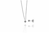 Collana con pendente e orecchino con diamanti - Asta Preziosi Collana con pendente e orecchino con diamanti - Asta Preziosi