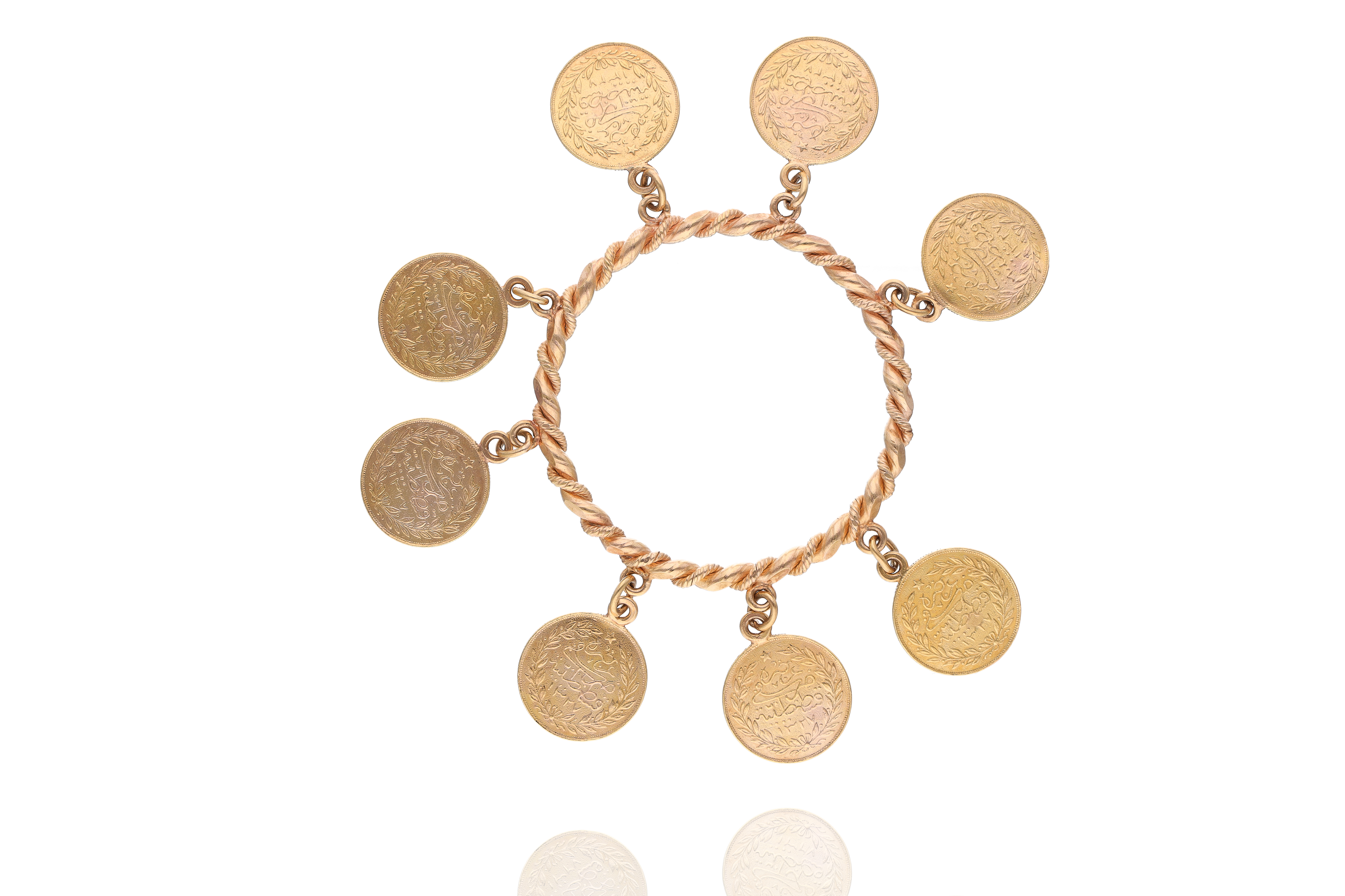 Bracciale con medaglie - Asta Preziosi