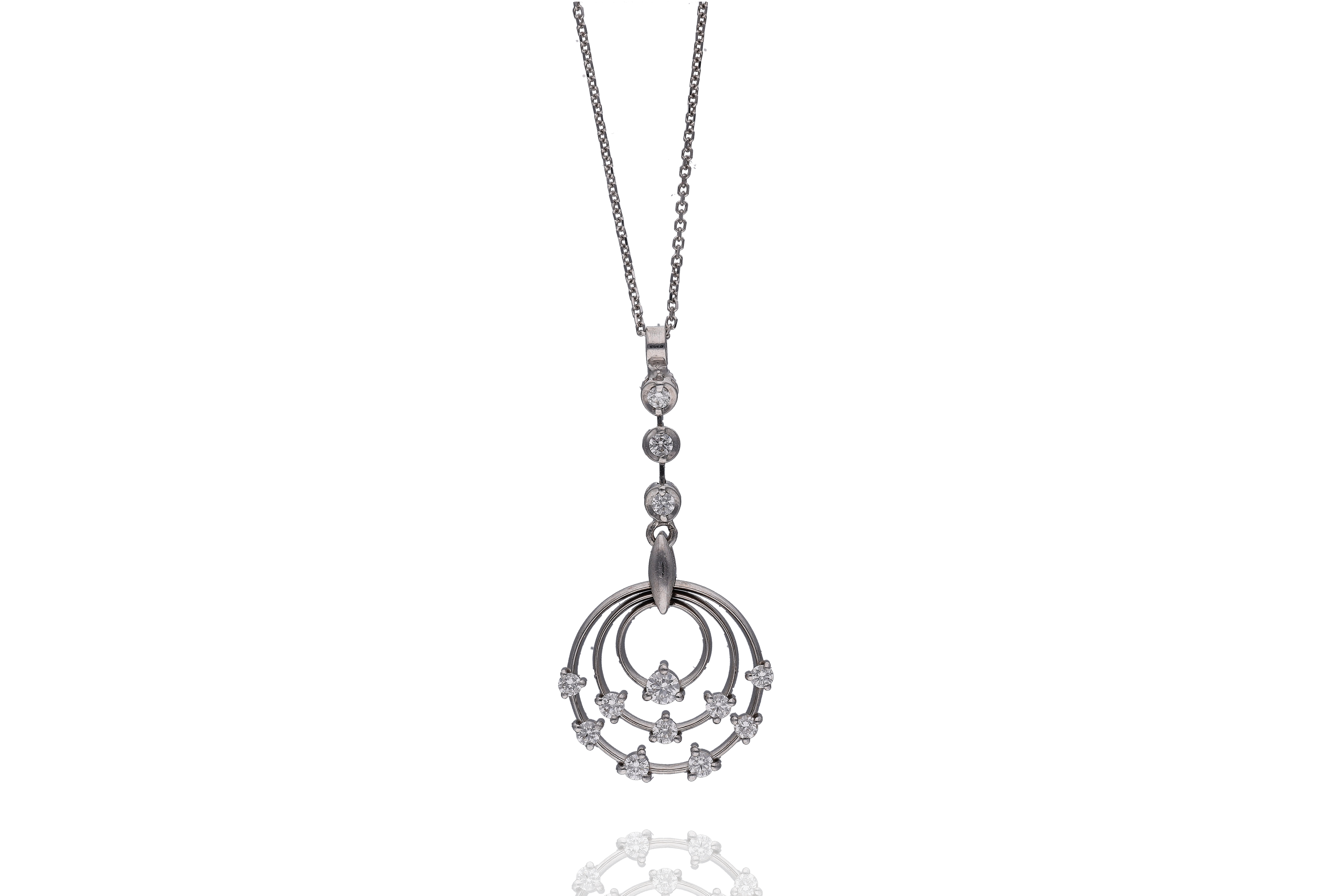 Collana con diamanti - Asta Preziosi