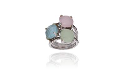 Anello con pietre - Asta Preziosi
