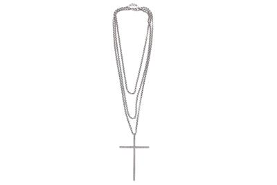 Collana e centrale con diamanti - Asta Preziosi Collana e centrale con diamanti - Asta Preziosi