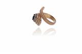 Anello con diamanti e zaffiro - Asta Preziosi Anello con diamanti e zaffiro - Asta Preziosi