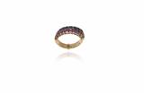 Anello con zaffiri e zaffiri rosa - Asta Preziosi Anello con zaffiri e zaffiri rosa - Asta Preziosi
