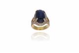 Anello con zaffiro e diamanti - Asta Preziosi Anello con zaffiro e diamanti - Asta Preziosi