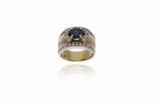 Anello con zaffiro e diamanti - Asta Preziosi Anello con zaffiro e diamanti - Asta Preziosi