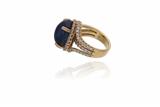 Anello con zaffiro e diamanti - Asta Preziosi Anello con zaffiro e diamanti - Asta Preziosi