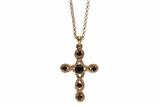 Collana con ciondolo e granati - Asta Preziosi Collana con ciondolo e granati - Asta Preziosi