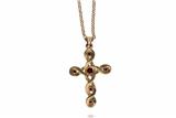 Collana con ciondolo e granati - Asta Preziosi Collana con ciondolo e granati - Asta Preziosi