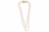 Collana di perle coltivate e diamanti - Asta Preziosi Collana di perle coltivate e diamanti - Asta Preziosi