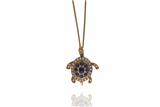 Collana e ciondolo con zaffiri e diamanti - Asta Preziosi Collana e ciondolo con zaffiri e diamanti - Asta Preziosi