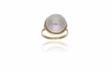 Parure anello e orecchini con perle mabe' - Asta Preziosi Parure anello e orecchini con perle mabe' - Asta Preziosi
