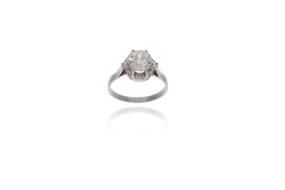 Anello con diamante - Asta Preziosi Anello con diamante - Asta Preziosi