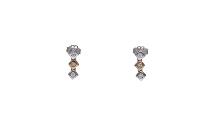 Orecchini con diamanti - Asta Preziosi Orecchini con diamanti - Asta Preziosi