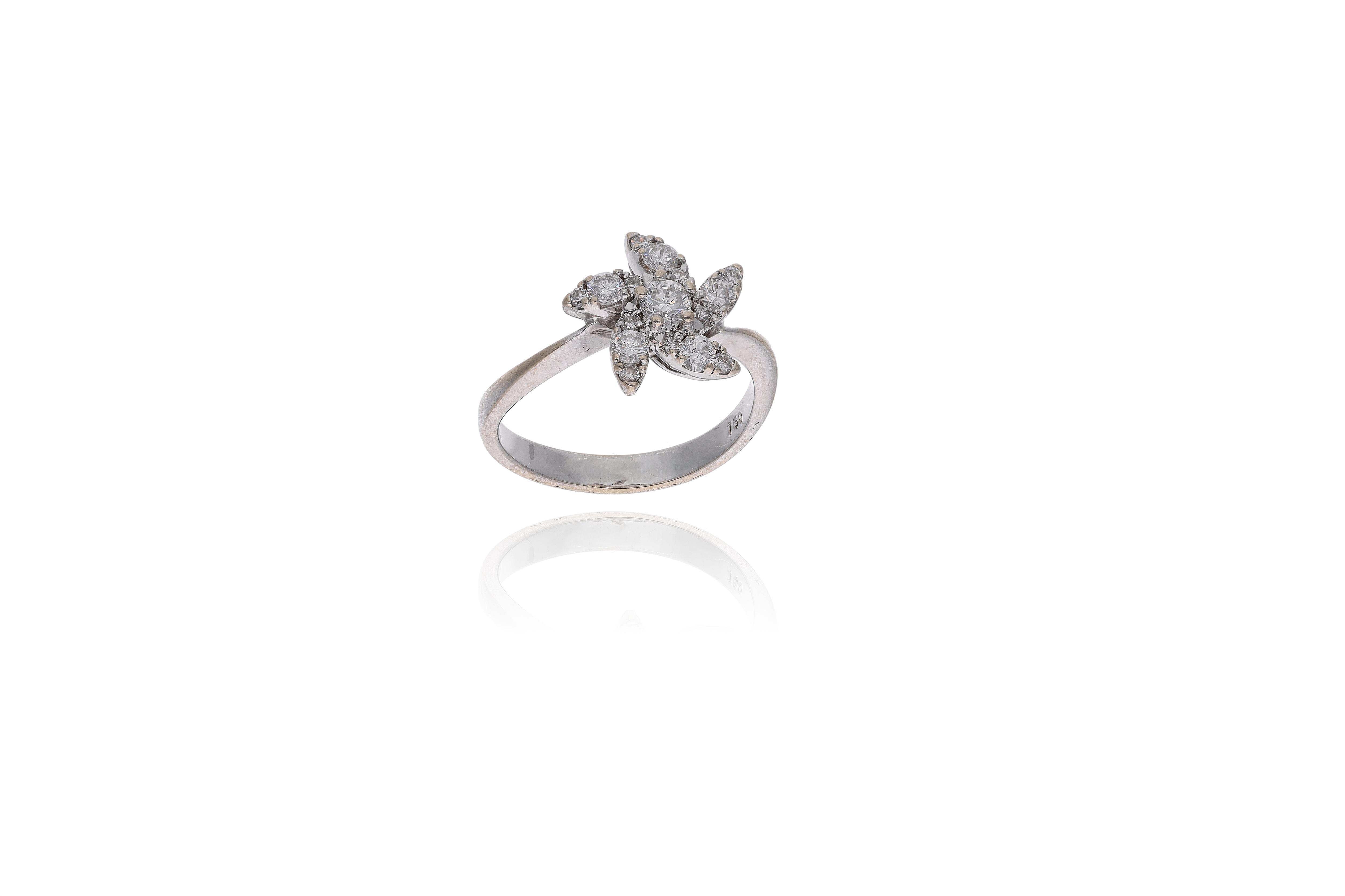 Anello con diamanti - Asta Preziosi