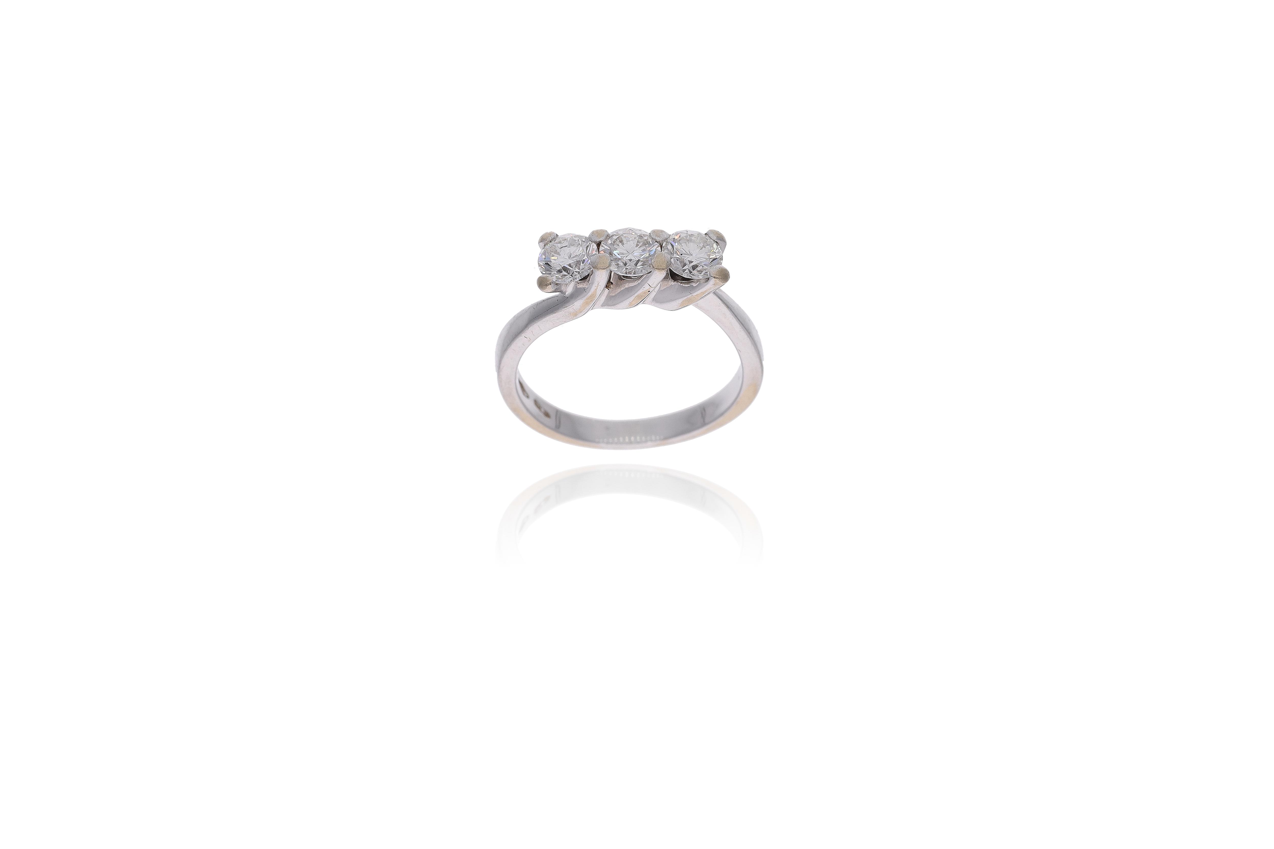 Anello con diamanti - Asta Preziosi