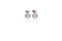Orecchini con perle e diamanti - Asta Preziosi Orecchini con perle e diamanti - Asta Preziosi