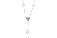 Salvini, collana con perle e diamante - Asta Preziosi Salvini, collana con perle e diamante - Asta Preziosi