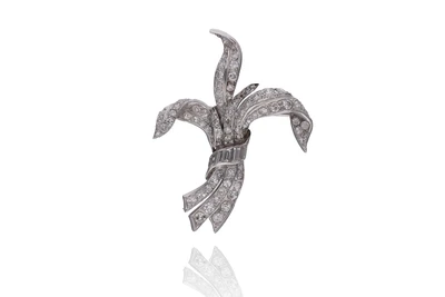 Spilla con diamanti - Asta Preziosi Spilla con diamanti - Asta Preziosi