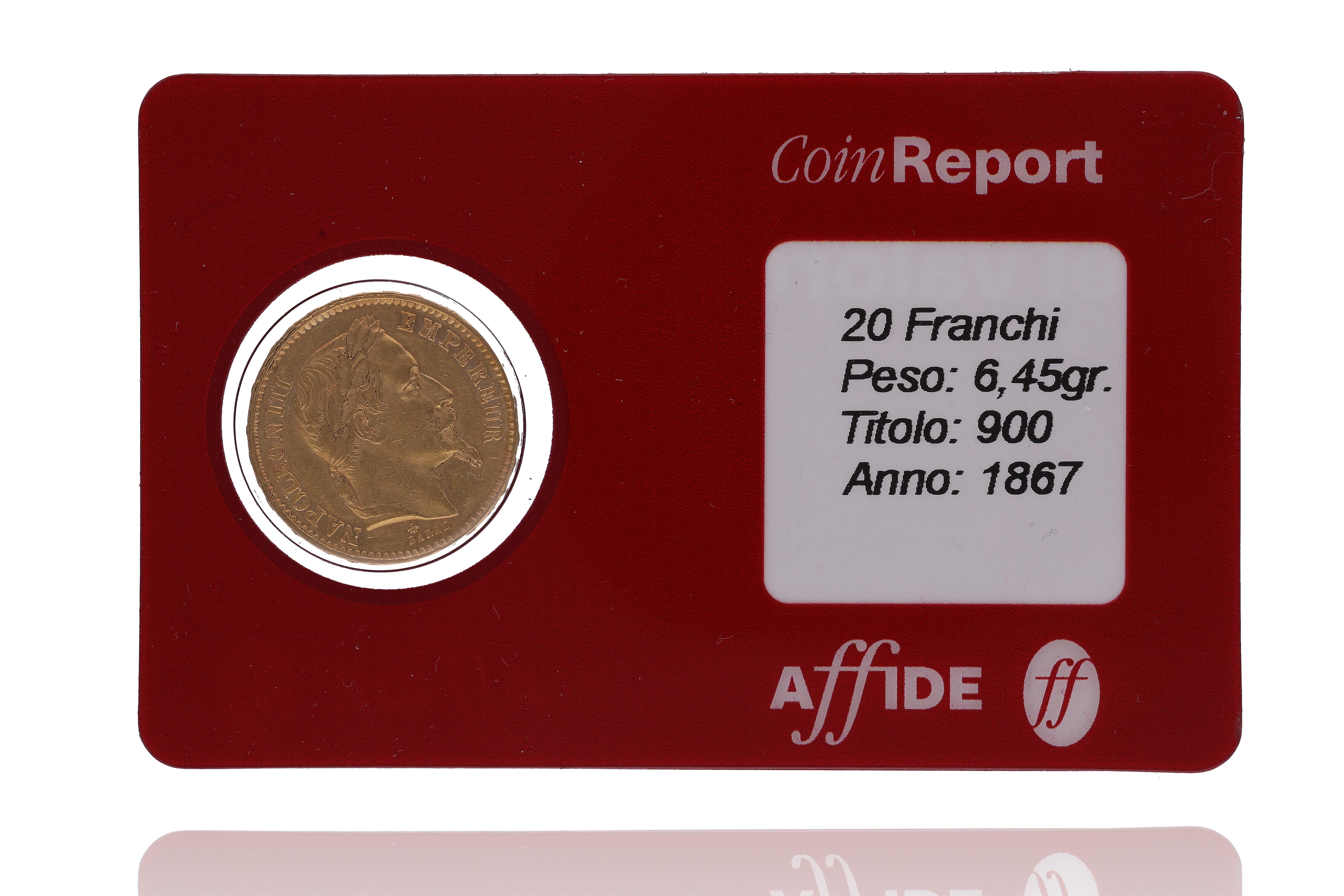 20 Franchi francesi - Asta Preziosi