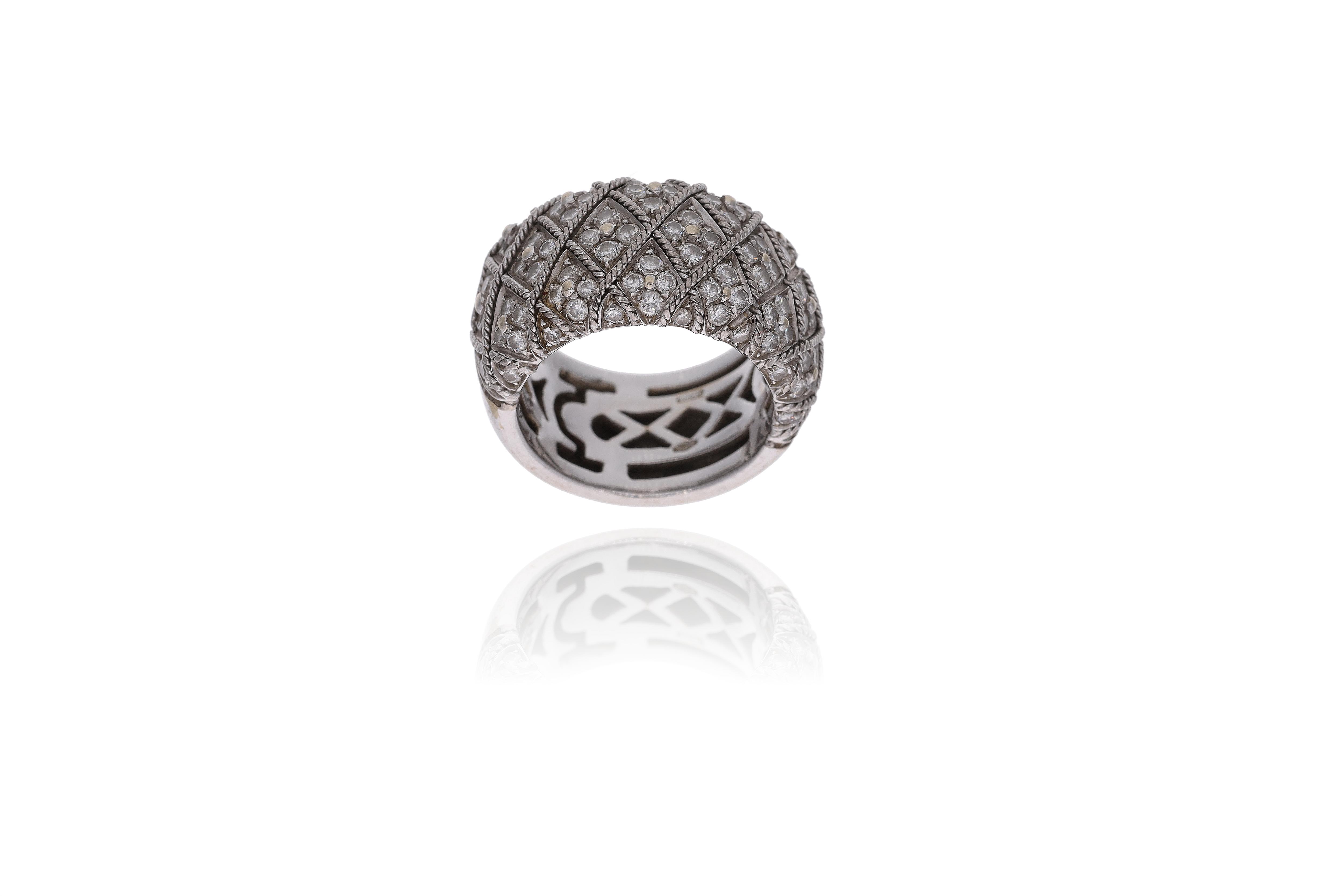 Anello con diamanti - Asta Preziosi