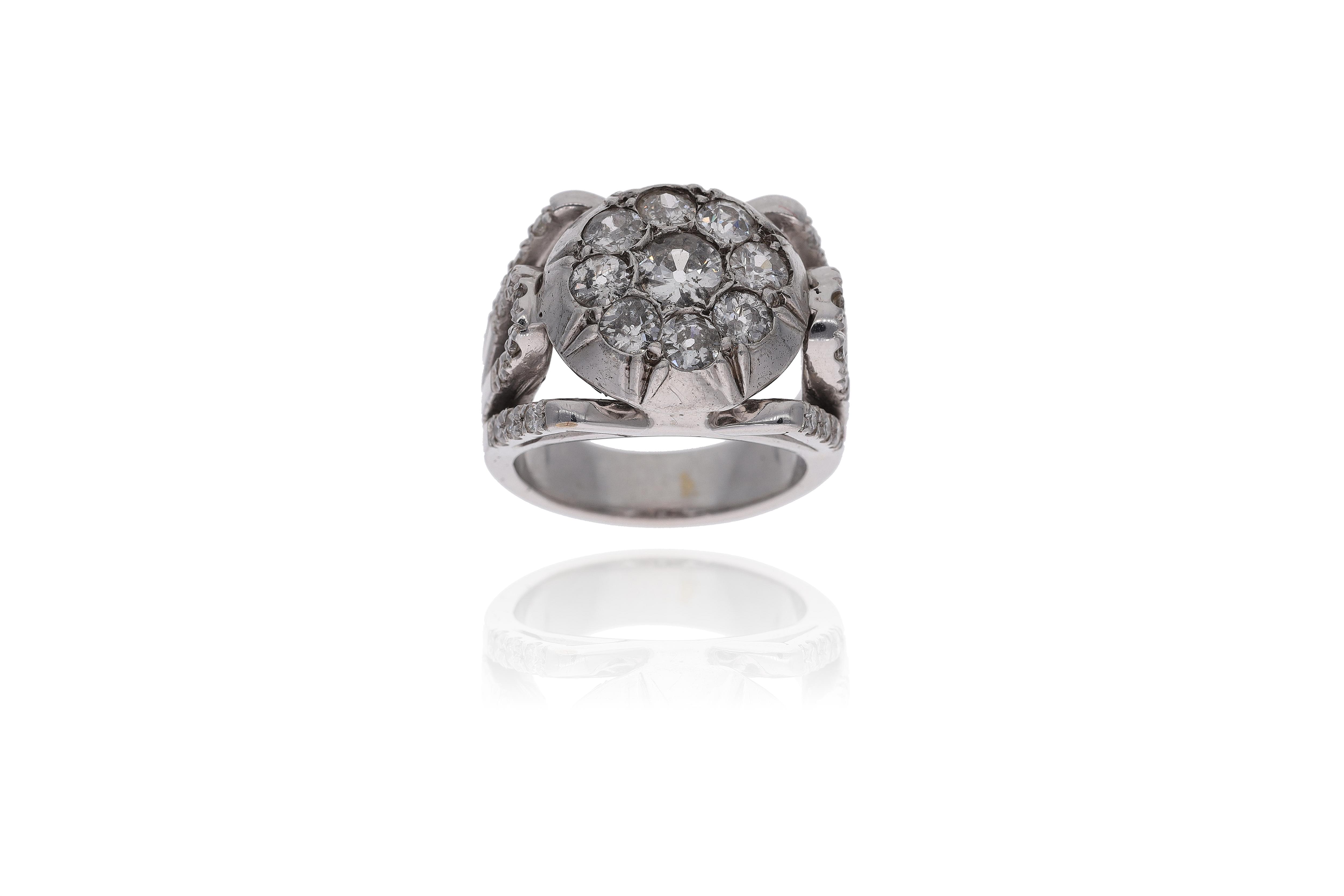 Anello con diamanti - Asta Preziosi