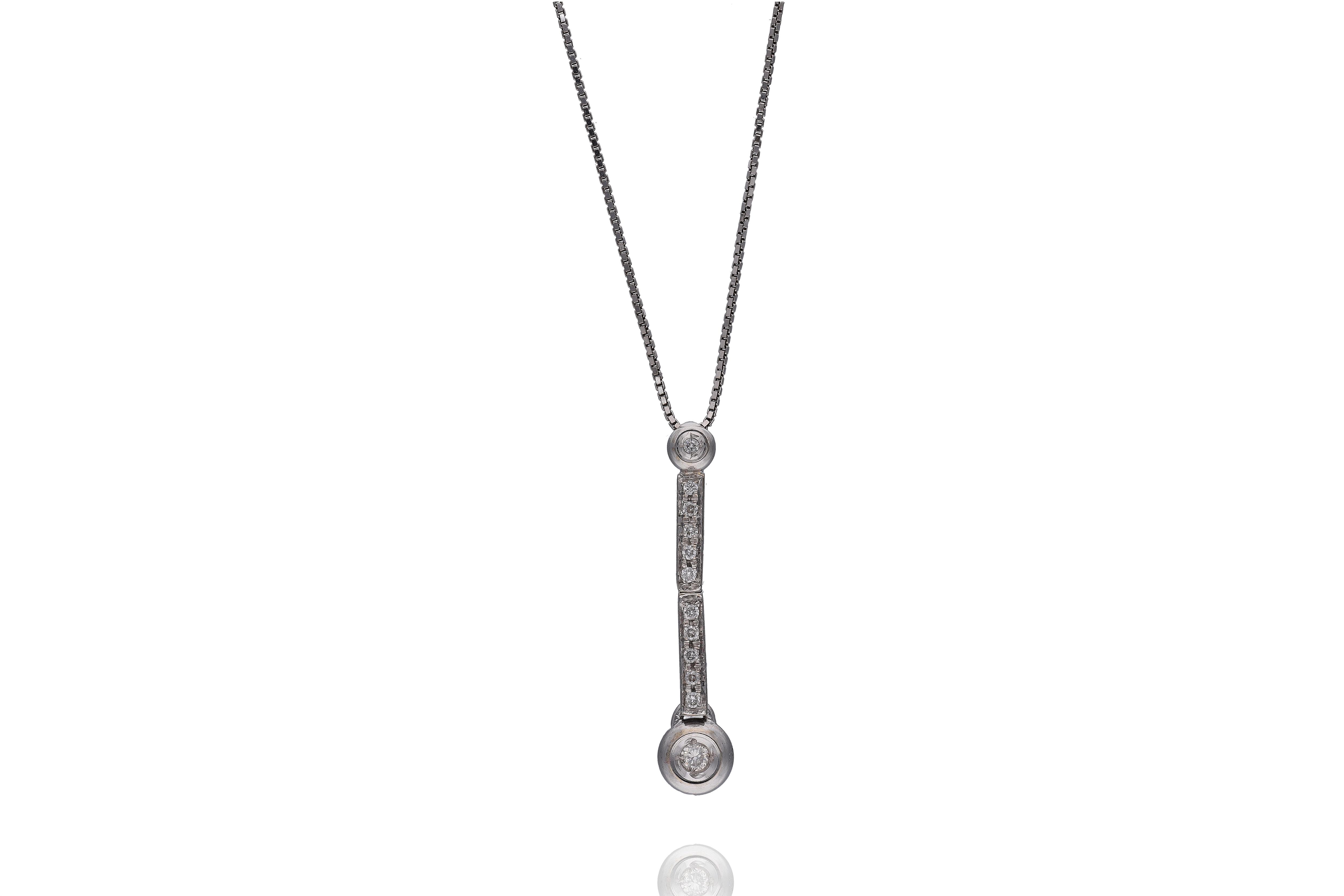 Collana con diamanti - Asta Preziosi