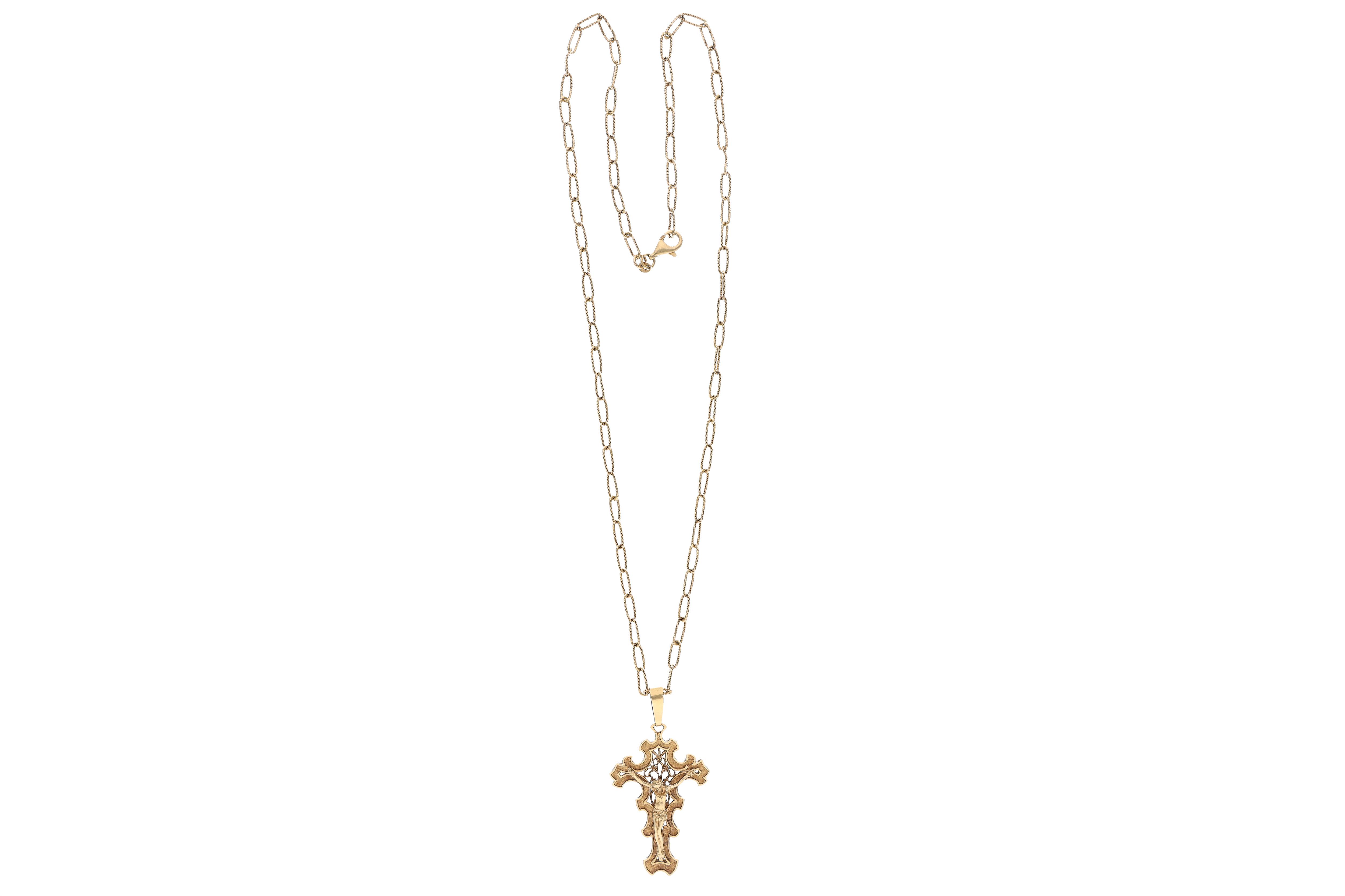 Collana e ciondolo in oro - Asta Preziosi