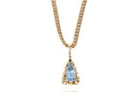 Collana con ciondolo con pietra - Asta Preziosi Collana con ciondolo con pietra - Asta Preziosi