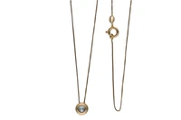 Collana e centrale con diamante - Asta Preziosi Collana e centrale con diamante - Asta Preziosi