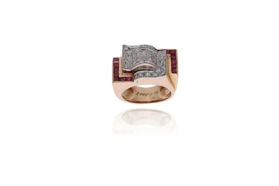 Anello con diamanti e rubini - Asta Preziosi Anello con diamanti e rubini - Asta Preziosi