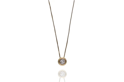 Collana e centrale con diamante - Asta Preziosi Collana e centrale con diamante - Asta Preziosi