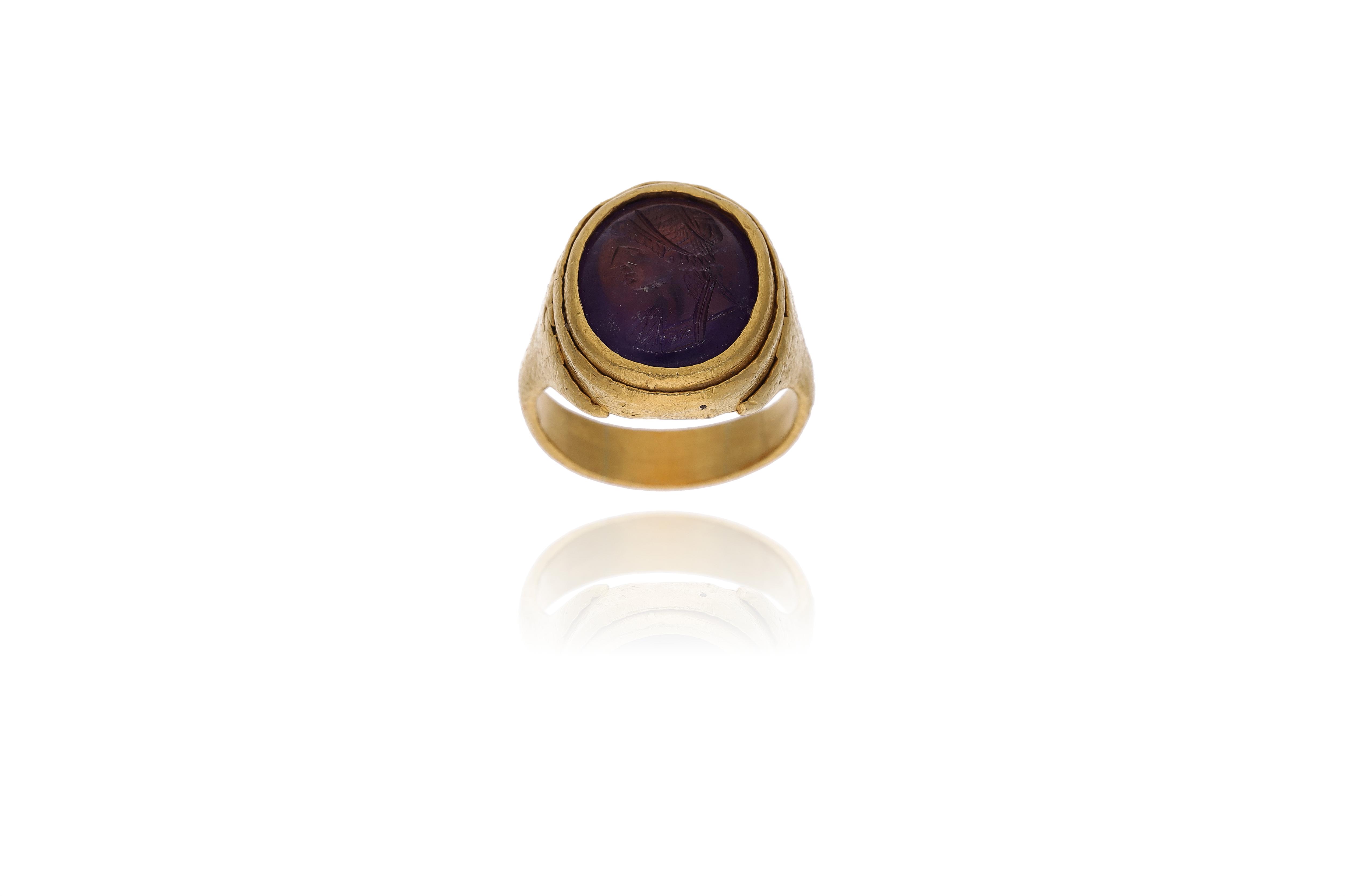 Anello con ametista - Asta Preziosi