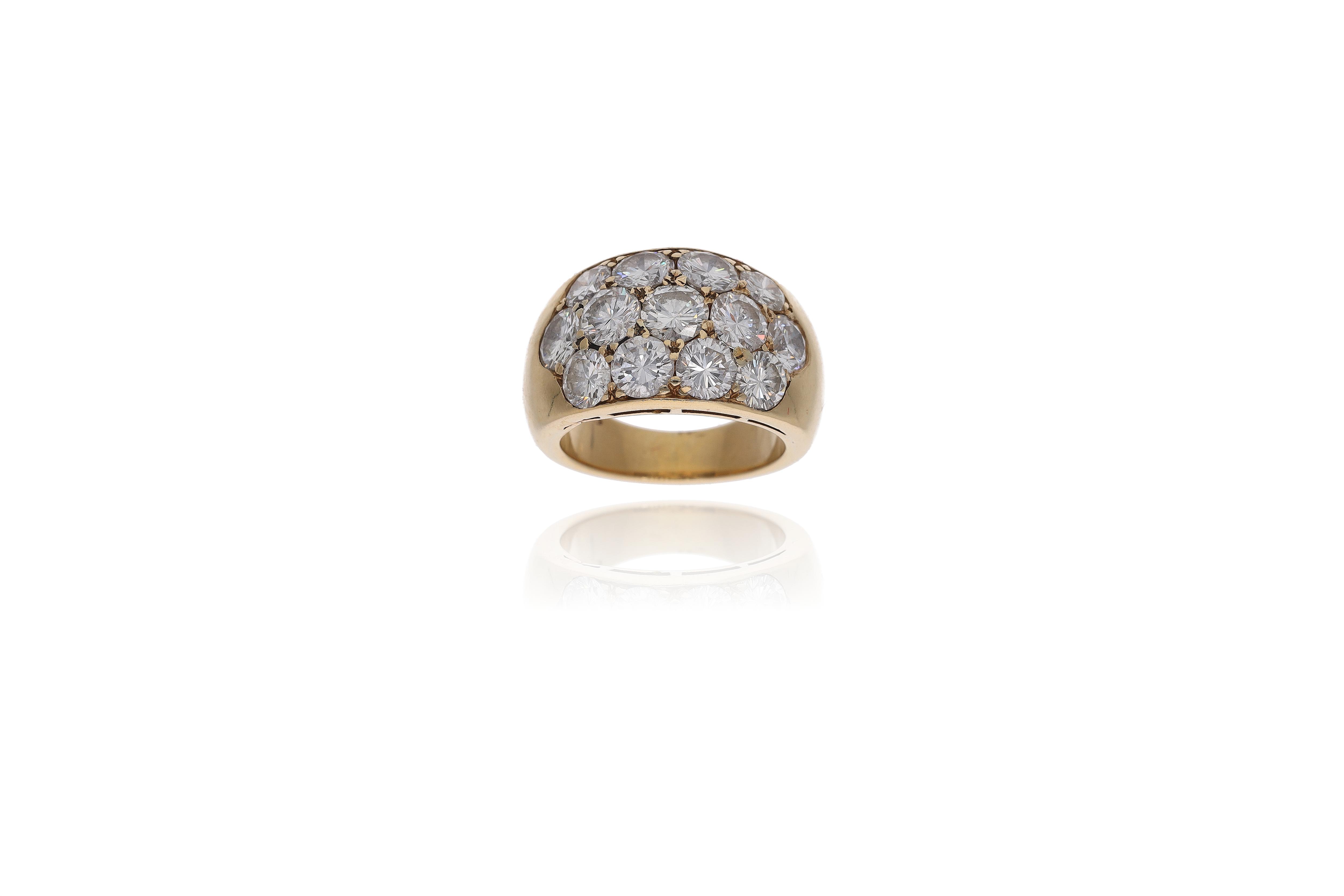 Anello con diamanti - Asta Preziosi