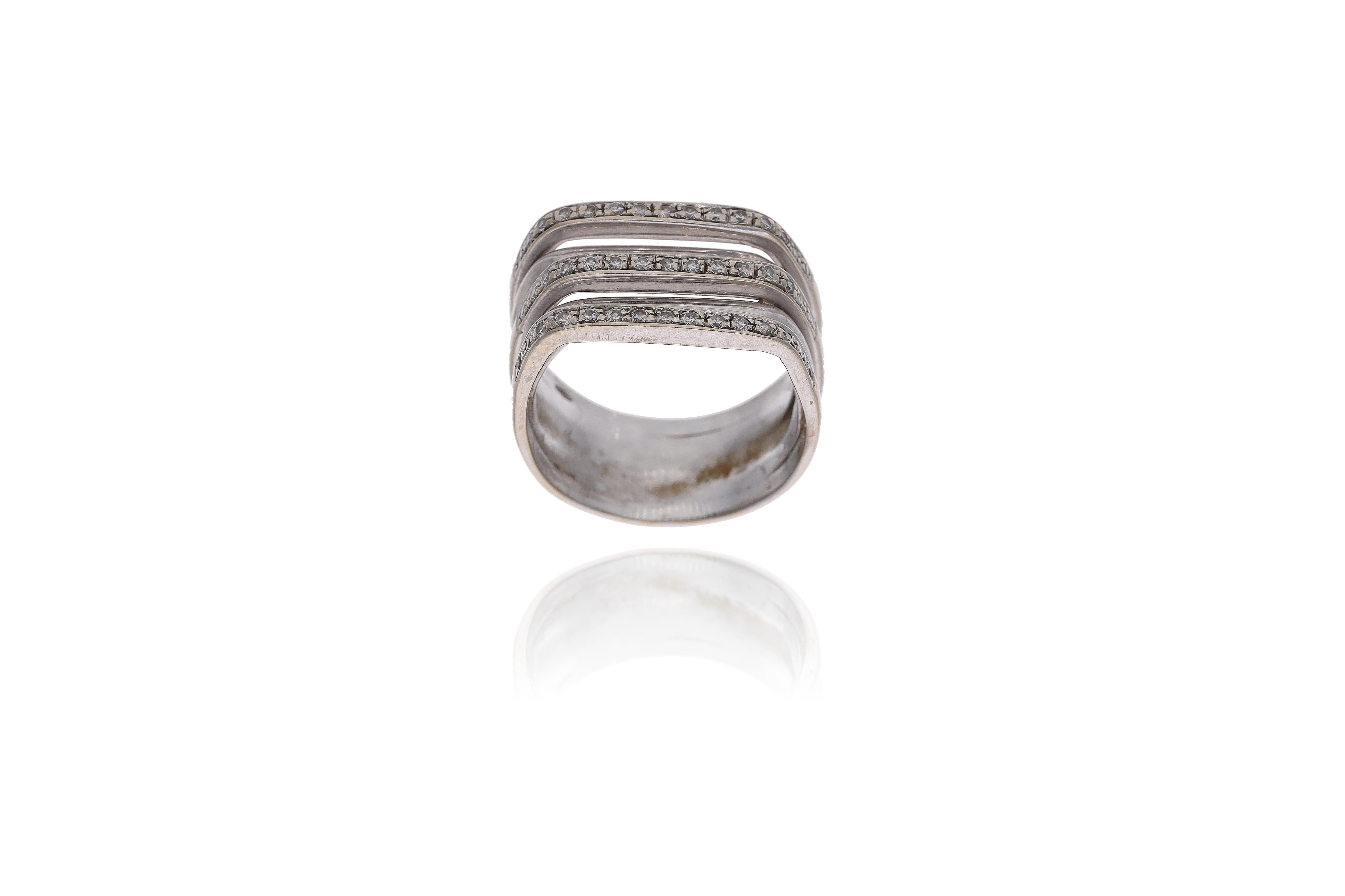 Anello con diamanti - Asta Preziosi