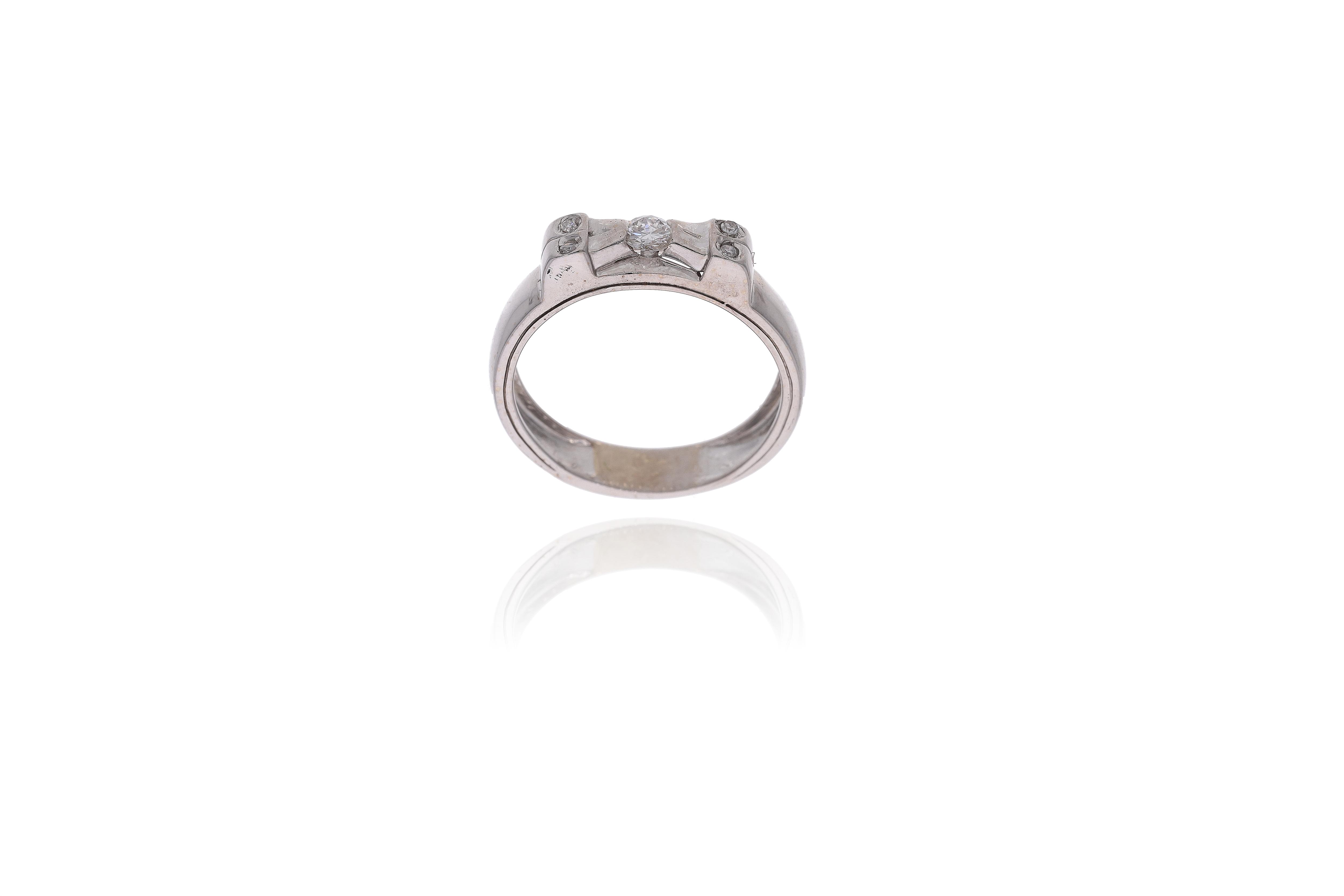 Anello con diamanti - Asta Preziosi