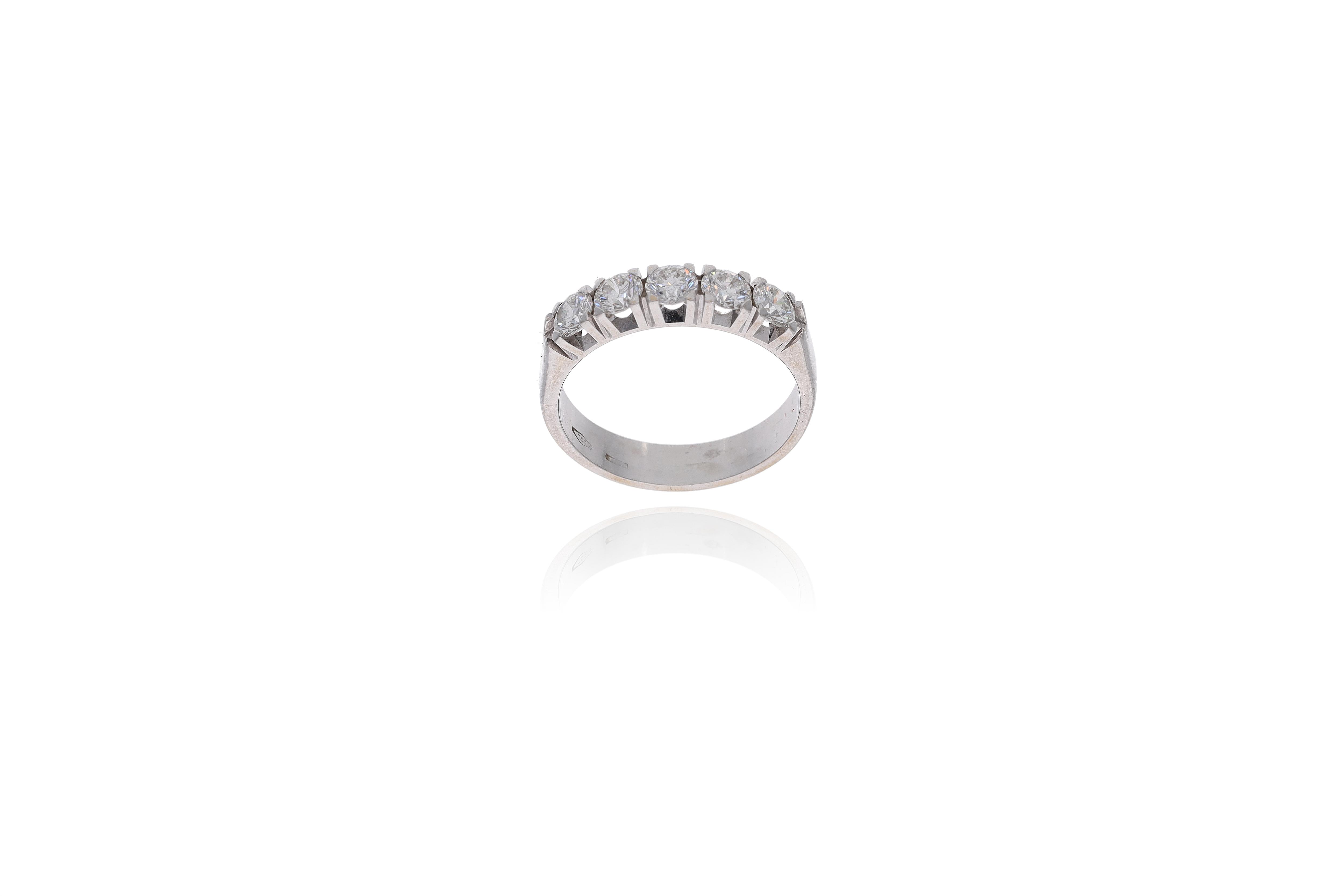 Anello con diamanti - Asta Preziosi