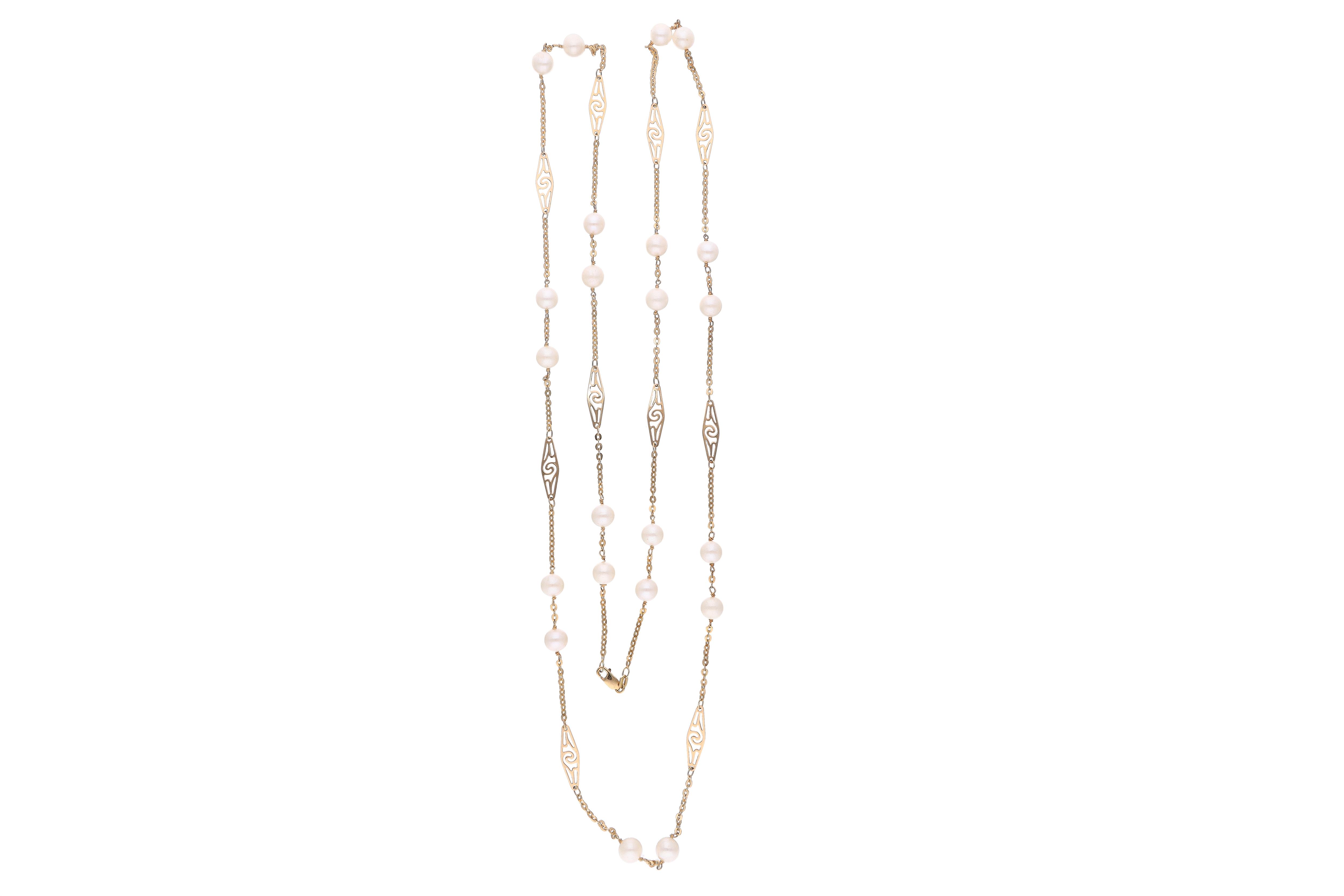 Collana con perle - Asta Preziosi