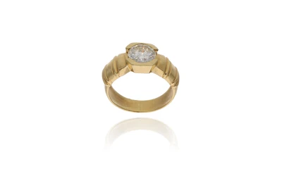Anello con diamante - Asta Preziosi Anello con diamante - Asta Preziosi