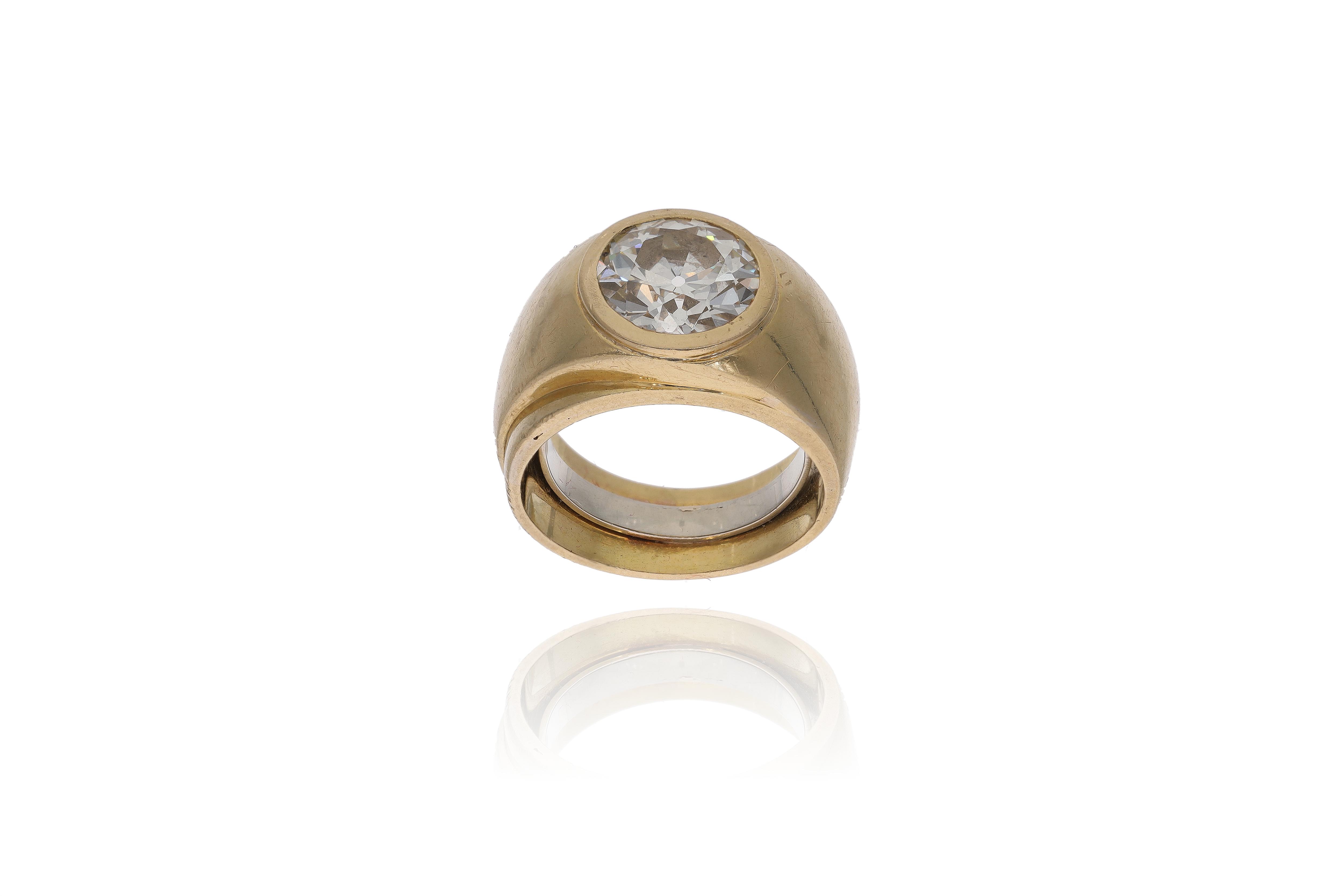 Anello con diamante - Asta Preziosi