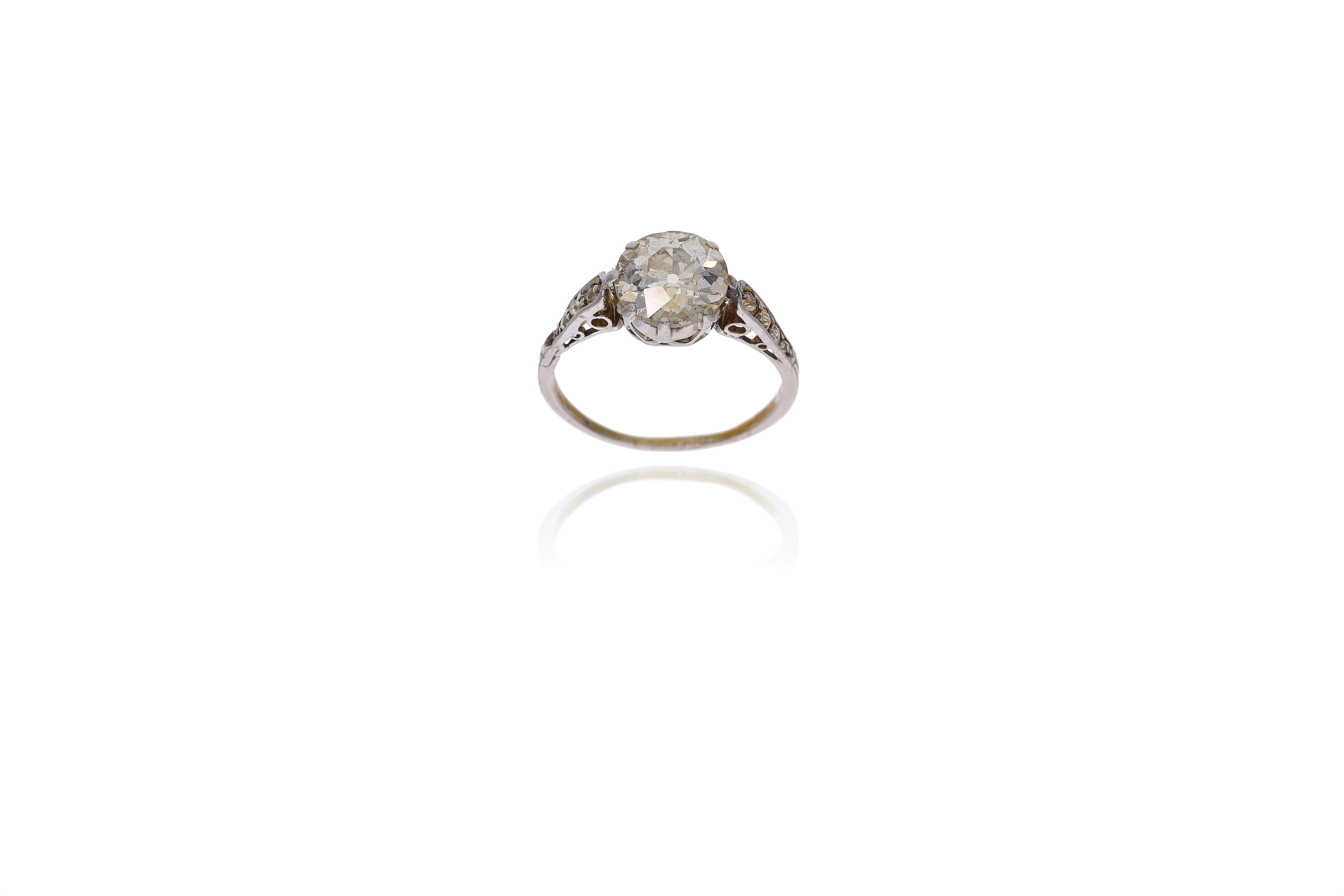 Anello con diamanti - Asta Preziosi