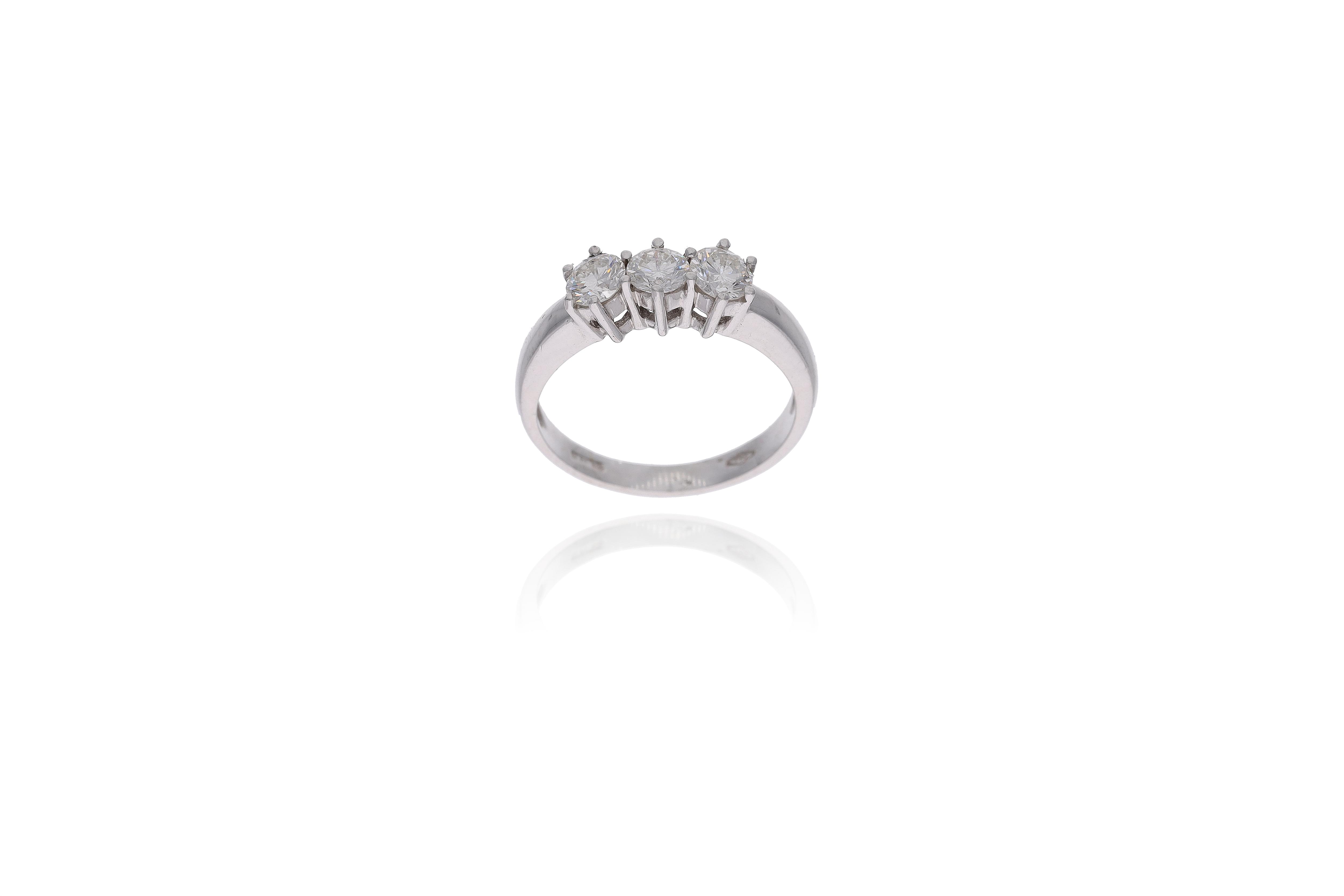 Anello con diamanti - Asta Preziosi