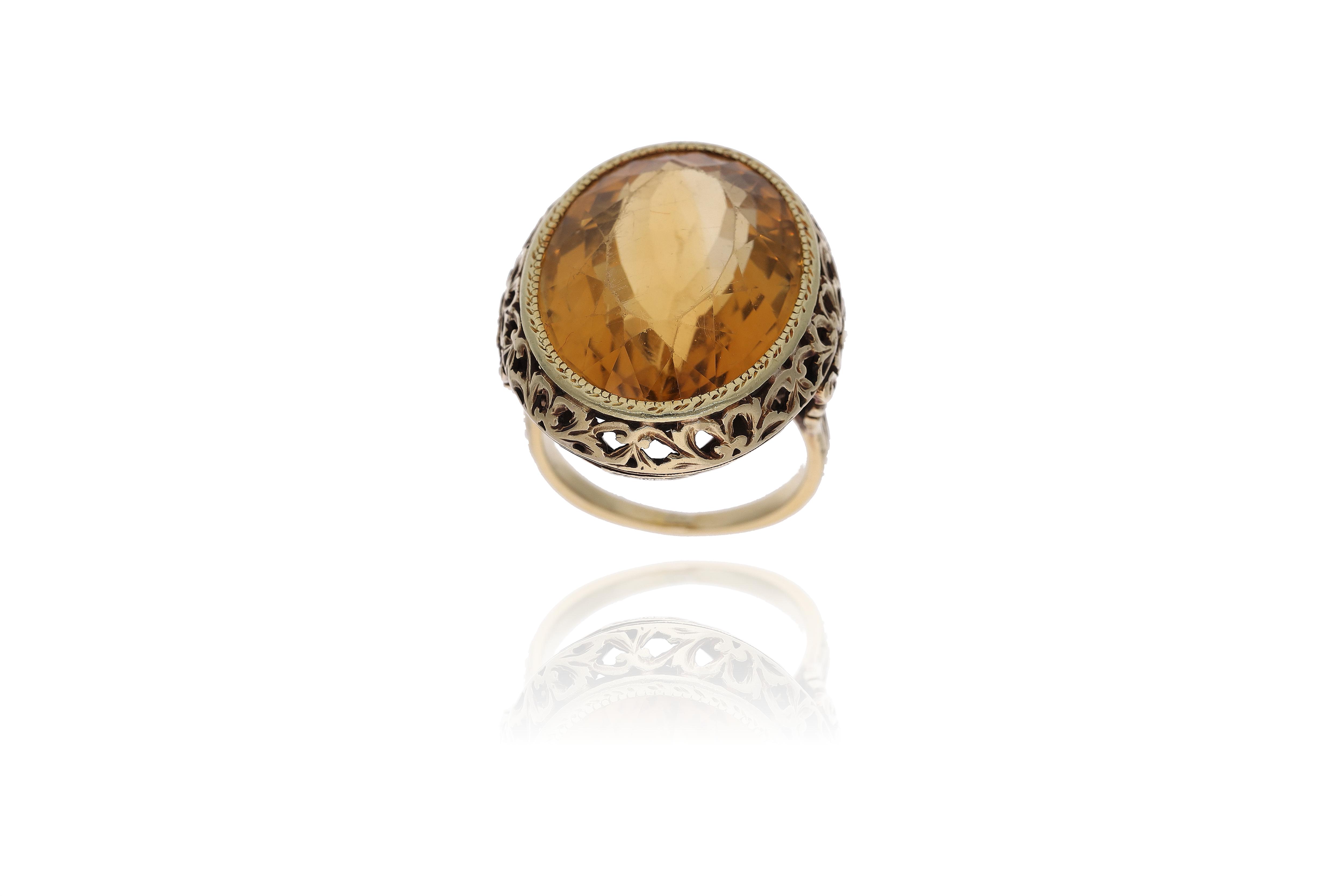 Anello con quarzo - Asta Preziosi