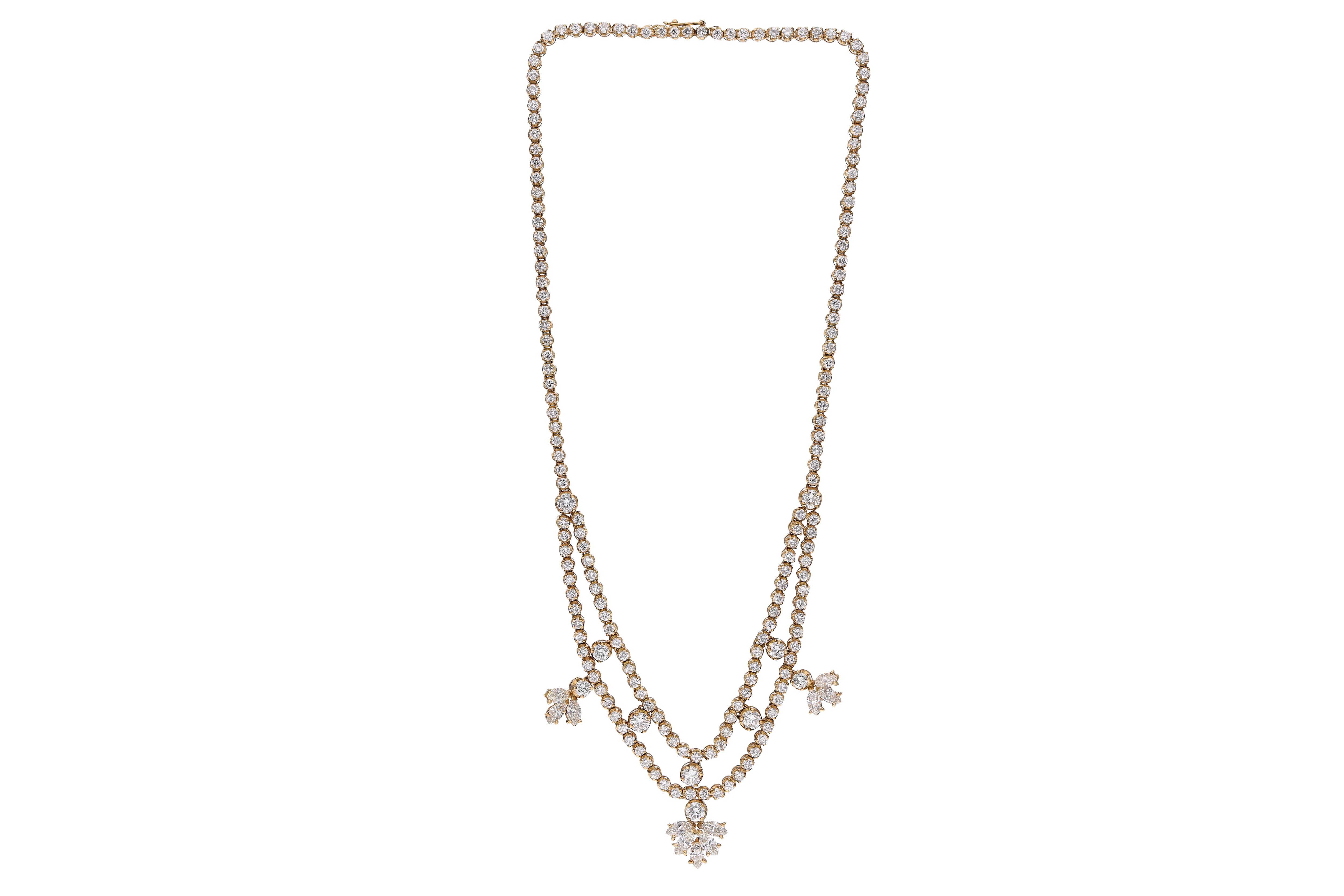 Collana con diamanti - Asta Preziosi