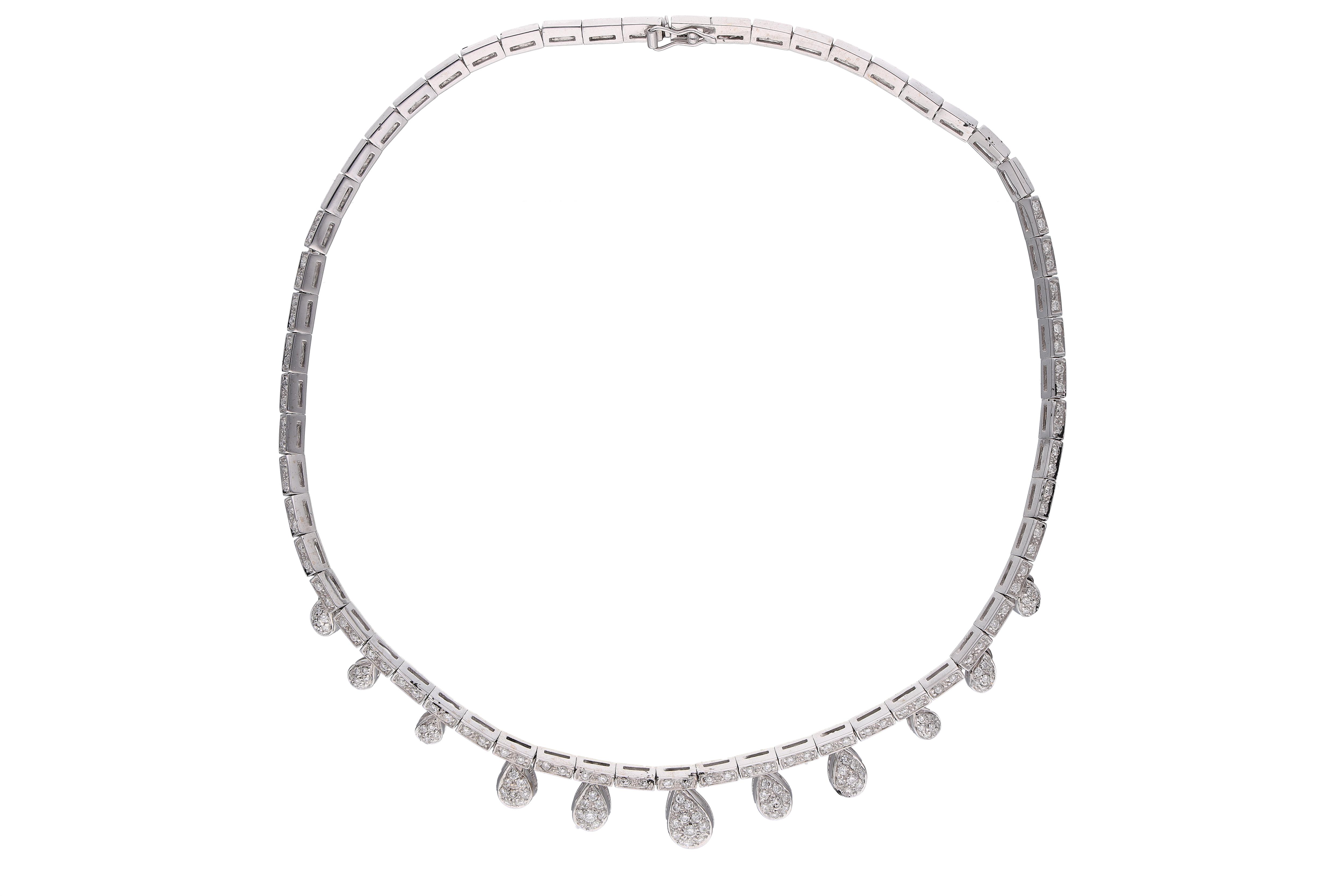 Collana con diamanti - Asta Preziosi