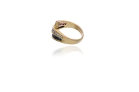Anello con zaffiri, rubini e diamanti - Asta Preziosi Anello con zaffiri, rubini e diamanti - Asta Preziosi