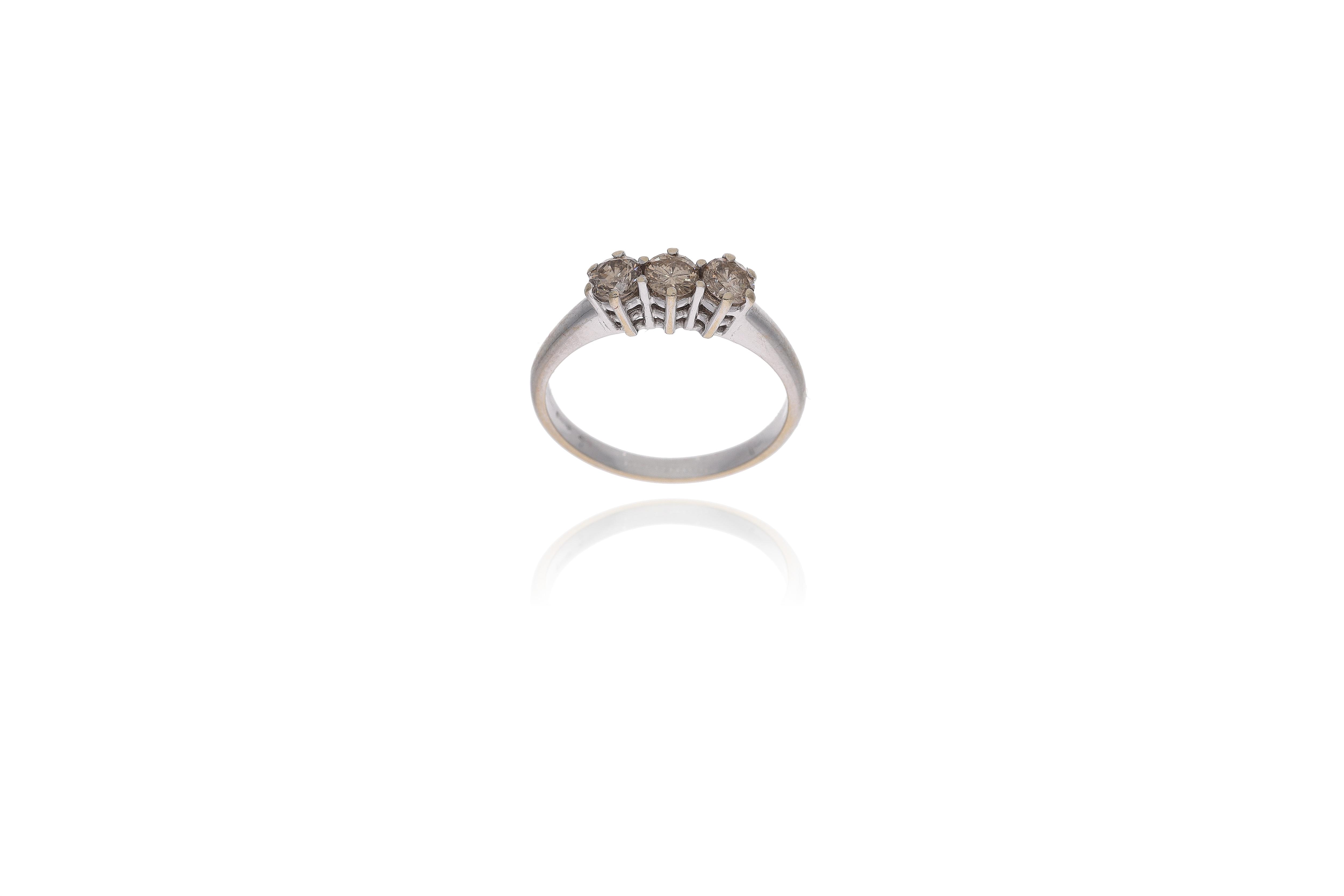 Anello con diamanti - Asta Preziosi